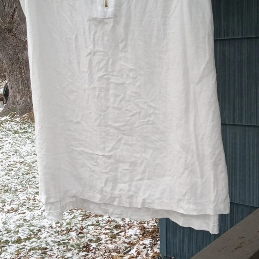 Linen tunic top Med Ellen Tracy - Picture 5 of 9